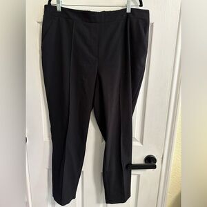 Nine West Elegant Black Women's Relaxed Crop Pant XL